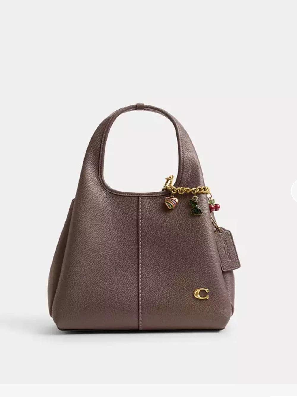 Coach Lana Shoulder Bag 23 in Dark Stone